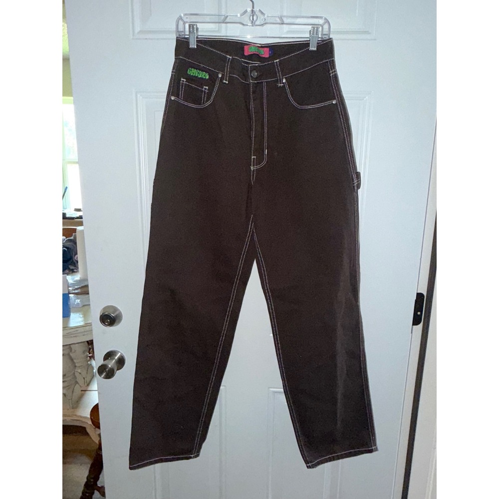 Empyre‎ Women's Tori Skate Jeans Size 6 Baggy Brown